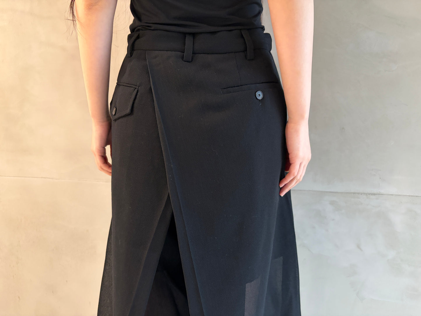 HAKAMA PANTS MEDIUM WOOL FISHING NET（UNISEX）