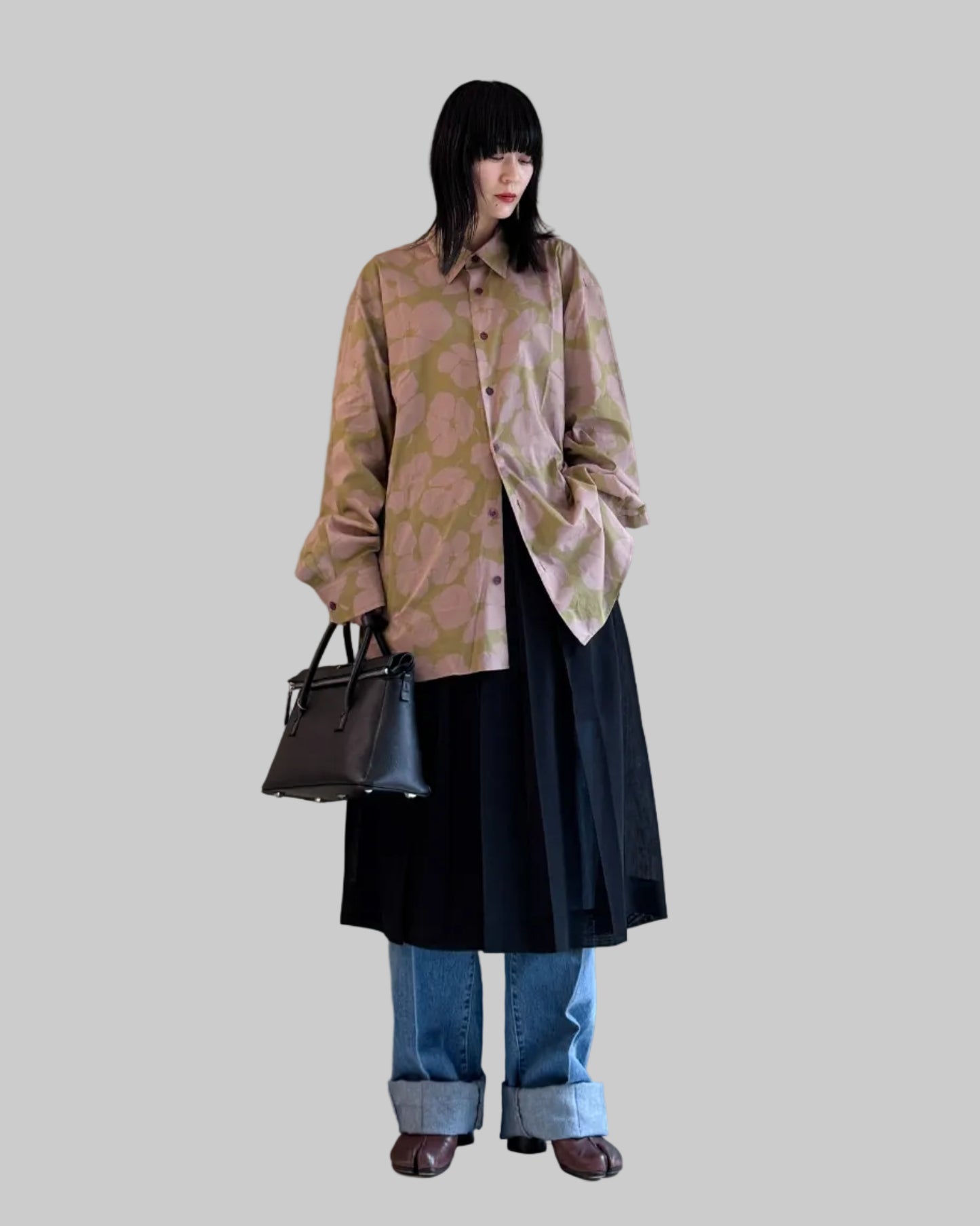 HAKAMA PANTS MEDIUM WOOL FISHING NET（UNISEX）