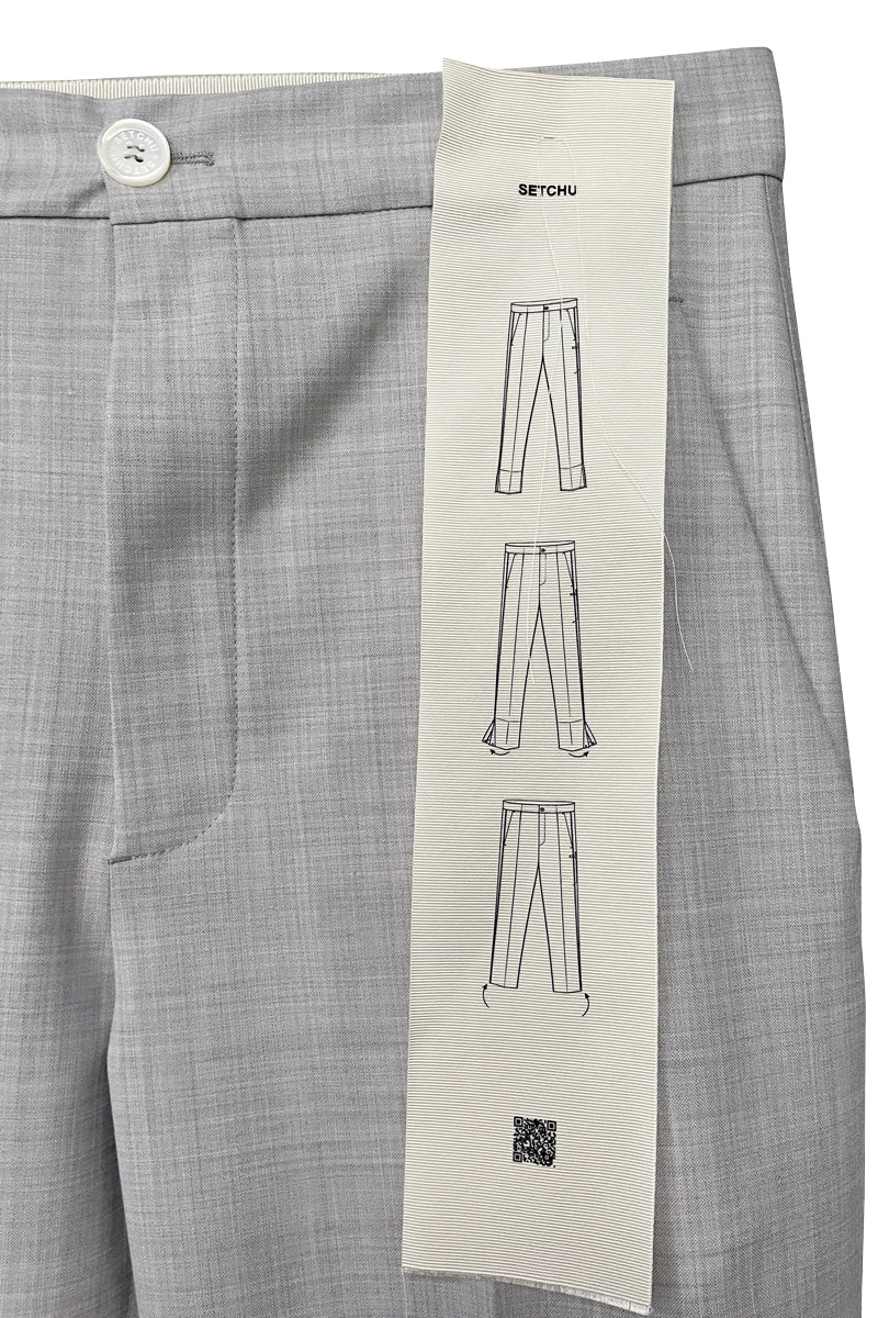 ORIGAMI PANTS STRETCH WOOL
