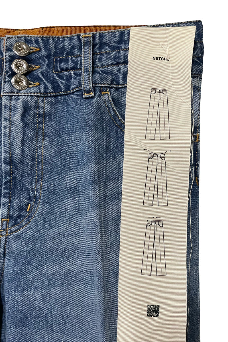 3 BUTTON DENIM  PAPER WASH（UNISEX）