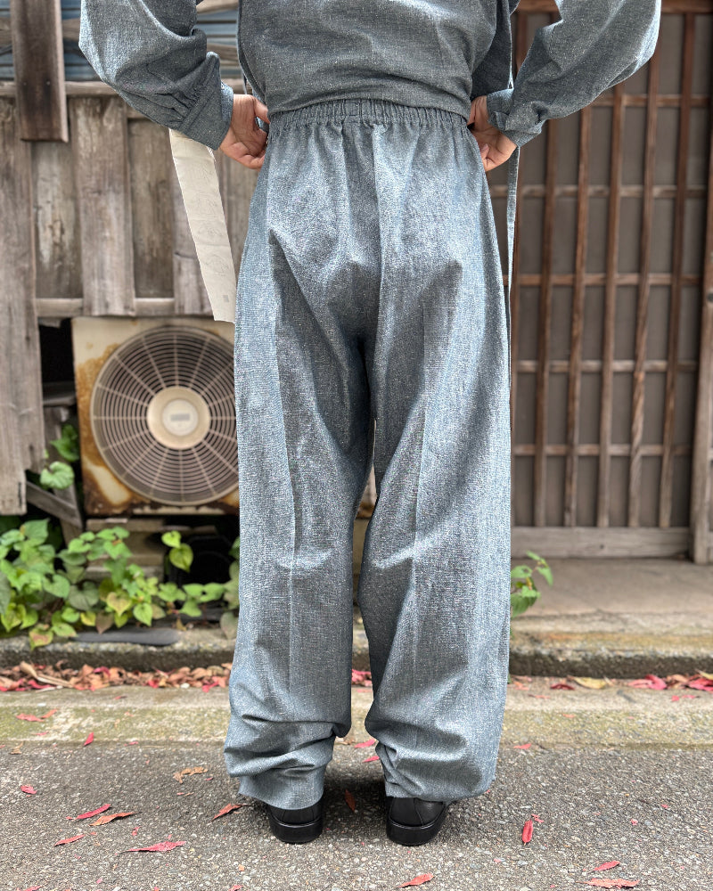 PIJAMA PANTS 2 PAPER CHAMBRAY（UNISEX）