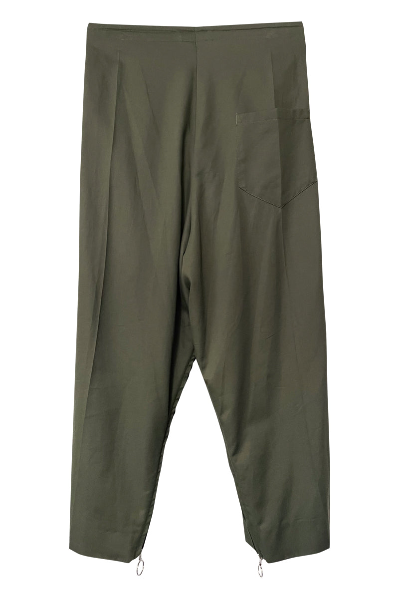 APRON PANTS COTTON CASHMERE