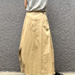 APRON PANTS COTTON CASHMERE