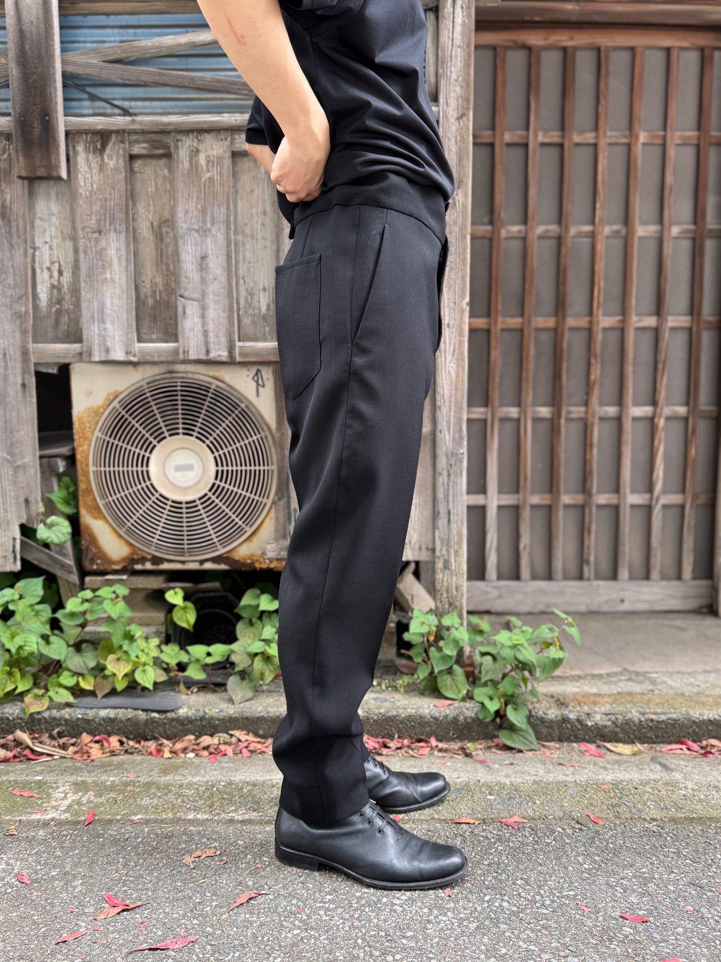 PICCOLO ORIGAMI PANTS MAKISU WOOL