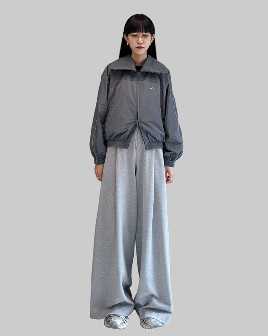High Collar Tracksuit Jacket