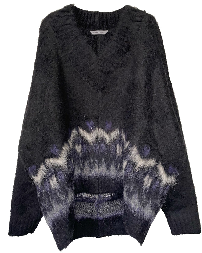 Vneck Oversized Knit