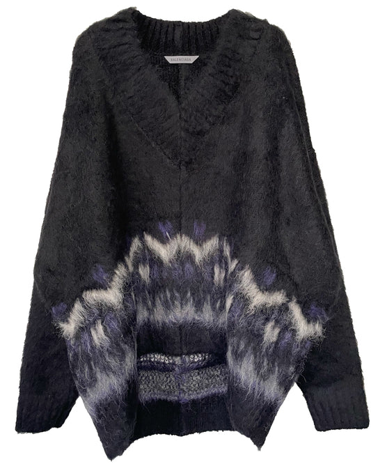 Vneck Oversized Knit