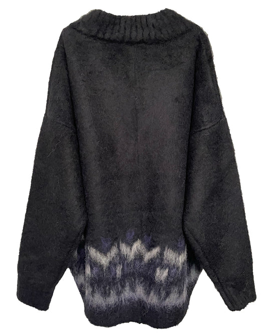 Vneck Oversized Knit