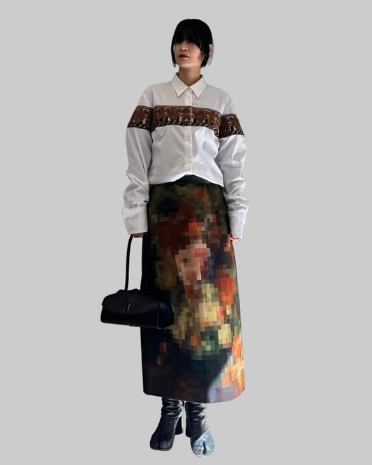 CHLORIS TRIS EMB 4445WW.SHIRT