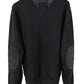 TWO-TONE WOOL CREWNECK
