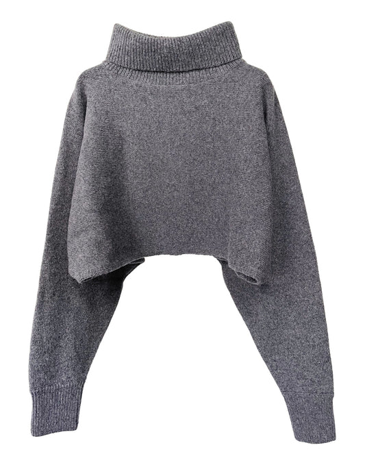 BAT TRICOT CROPPED SWEATER
