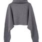 BAT TRICOT CROPPED SWEATER
