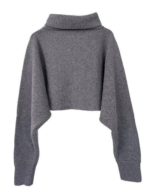 BAT TRICOT CROPPED SWEATER