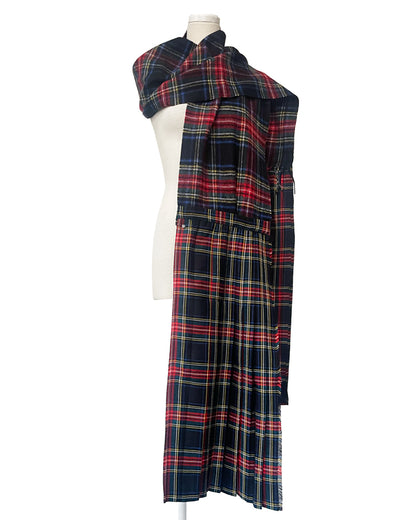 DOUBLE KILT SCARF