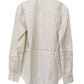 Detachable Ribbon Collar Striped Shirt（MEN）