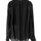 Front Ruffle Chiffon Shirt（MEN）