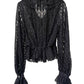 Dentelle Géométrique Blouse