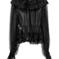 Dentelle Tape Tulle Blouse