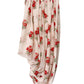 Printed Drapé Skirt