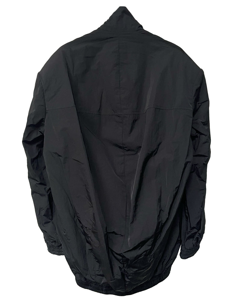 Cocoon-Shaped Nylon Jacket