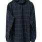Ruffle-Trimmed Plaid Flannel Shirt