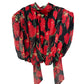 Balloon Hem Pleated Top