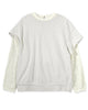 LACE SLEEVE LAYERED T-SHIRT