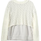 LACE SLEEVE LAYERED T-SHIRT