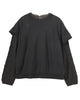LACE SLEEVE LAYERED T-SHIRT