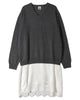 VNECK KNIT DRESS