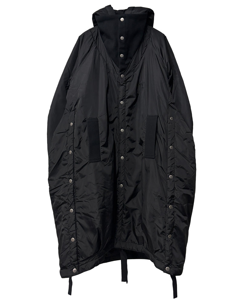 PADDED LONG DOUBLE COAT