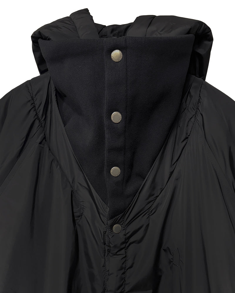 PADDED LONG DOUBLE COAT