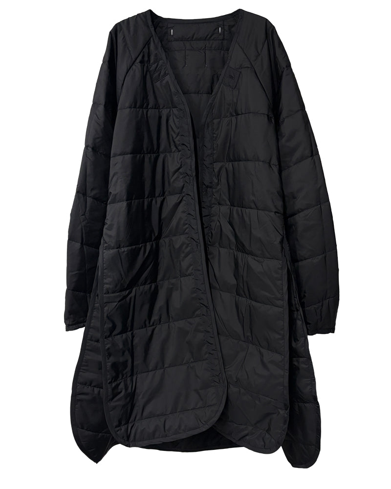 PADDED LONG DOUBLE COAT
