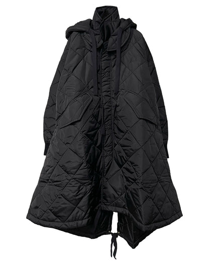 QUILTED LONG COAT