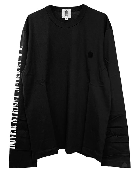 PRINT ON SLEEVE LONGSLEEVE TEE