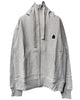 HUT EMBROIDERY ZIPPED HOODIE