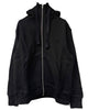 HUT EMBROIDERY ZIPPED HOODIE