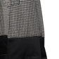 BROWN CHECKS×BLACK FLEECE SHIRT