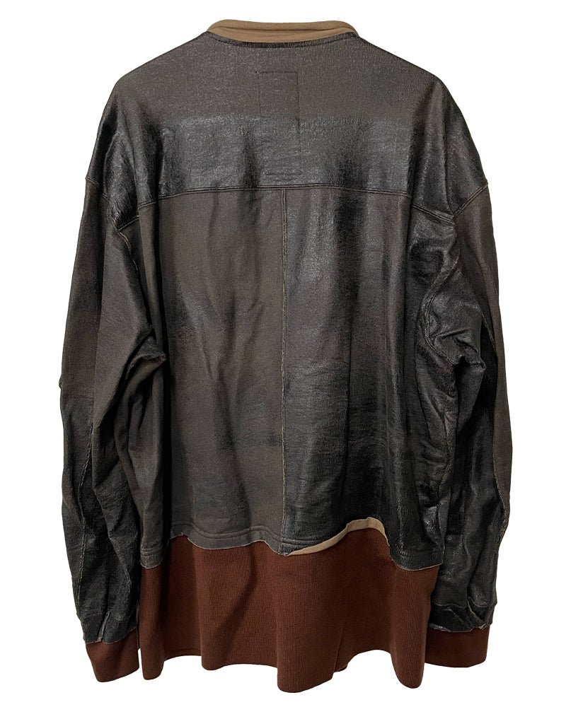 CRACK TERRY MILITARY BLOUSON