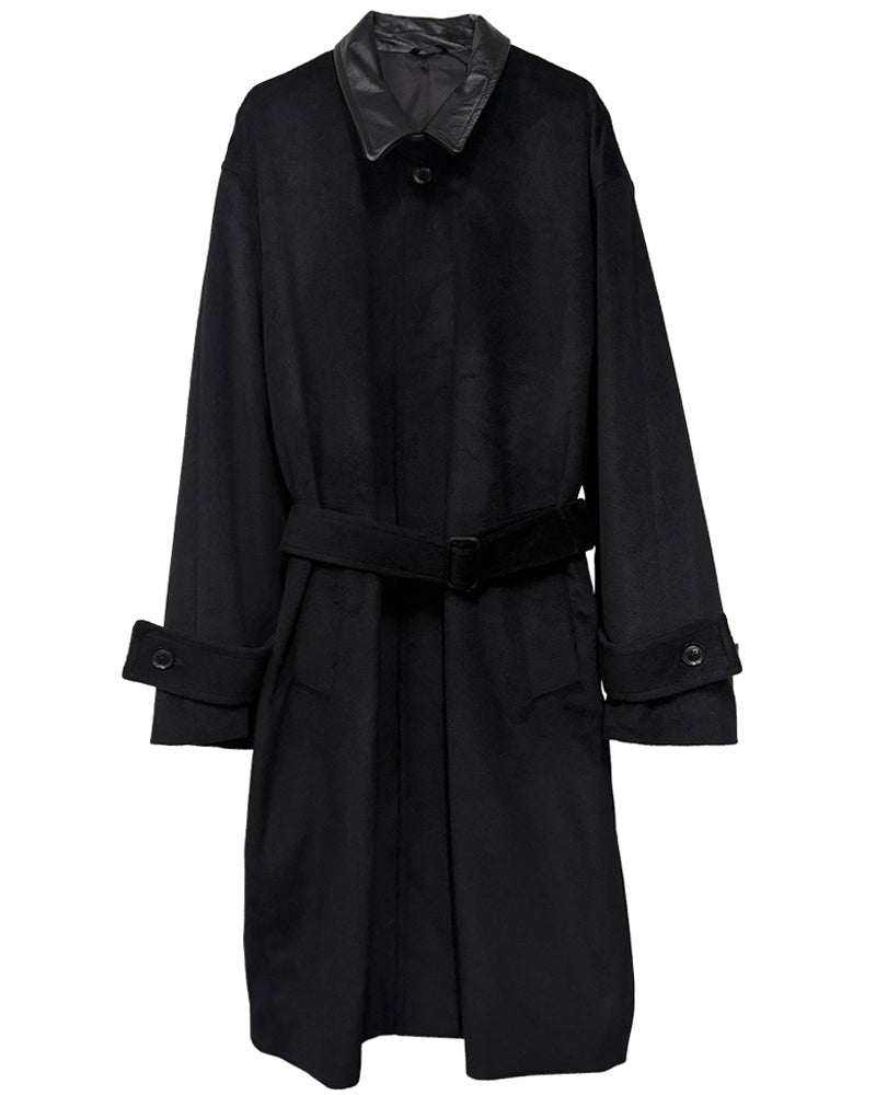 ANGOLA WOOL BALMACAN COAT