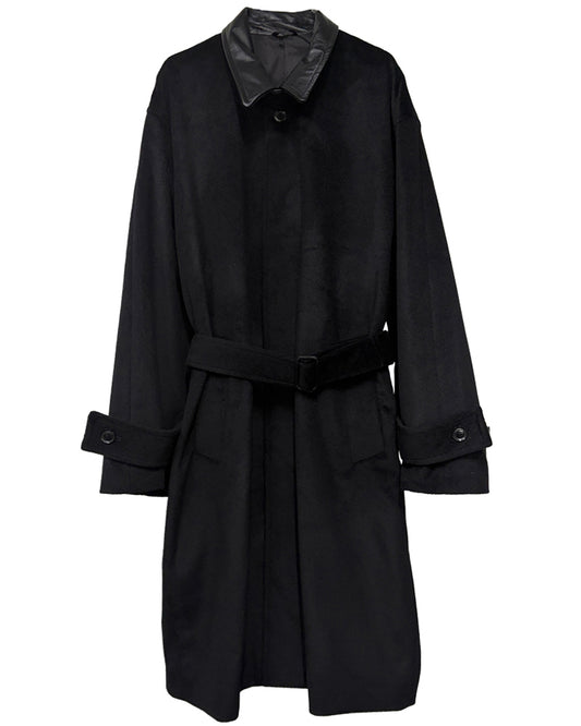 ANGOLA WOOL BALMACAN COAT