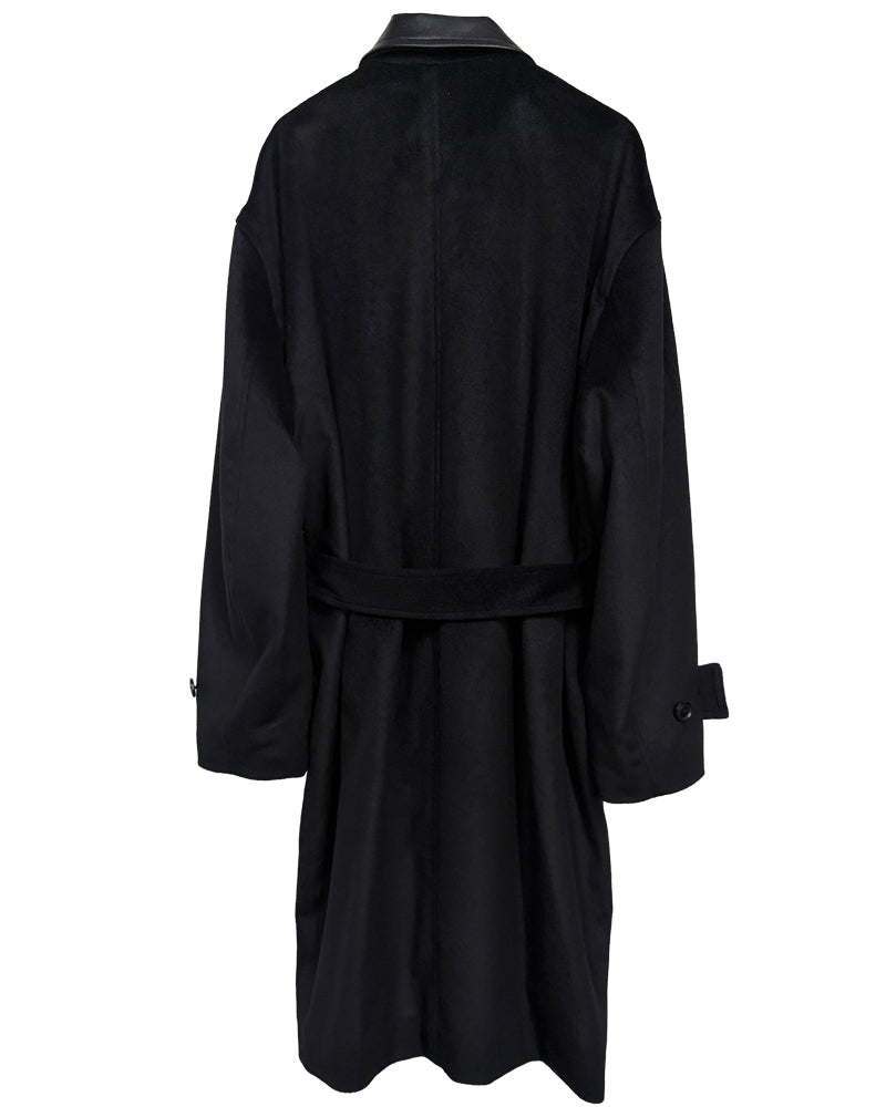 ANGOLA WOOL BALMACAN COAT