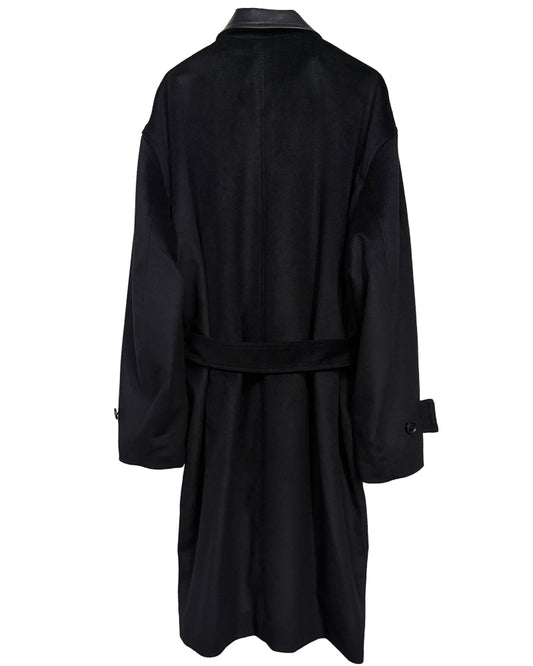 ANGOLA WOOL BALMACAN COAT