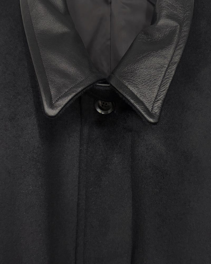 ANGOLA WOOL BALMACAN COAT