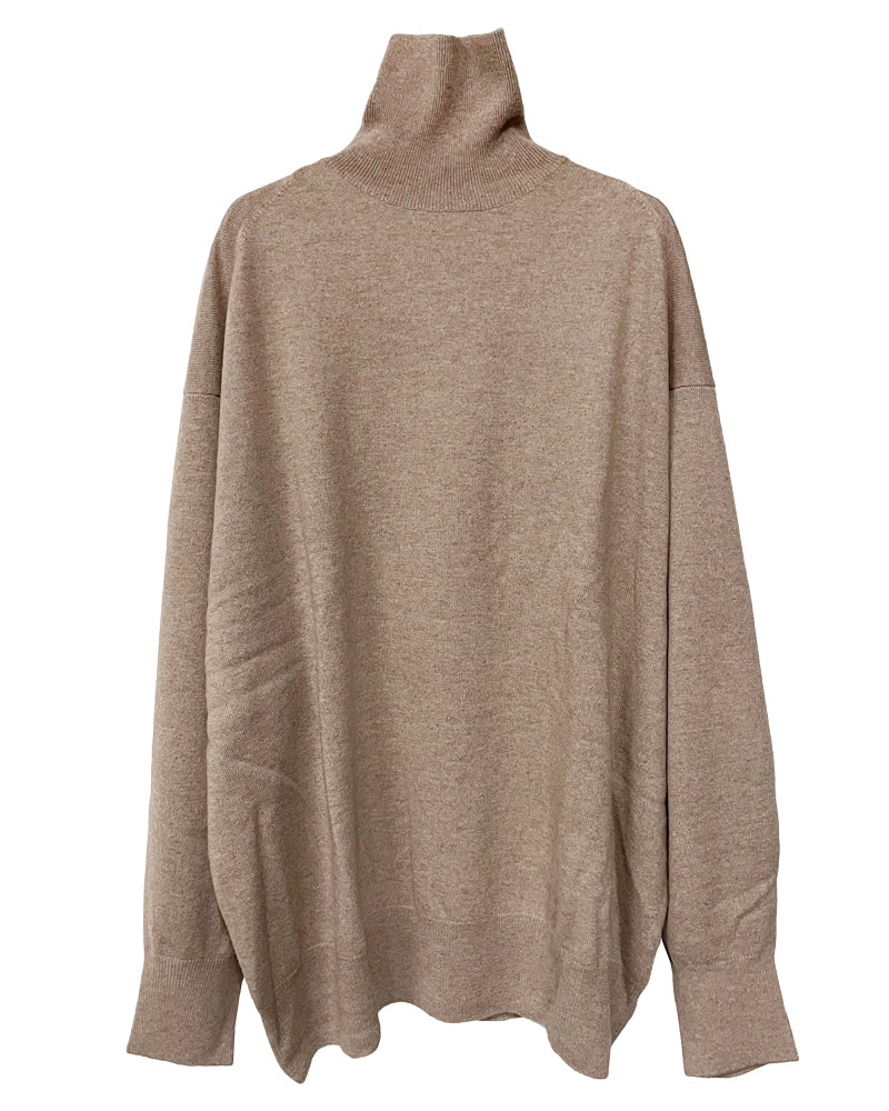 pullover long sleeves high neck