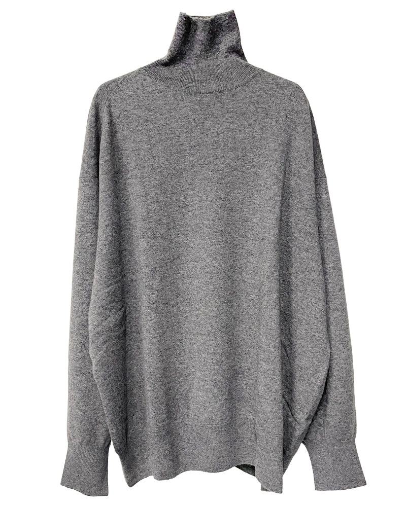 pullover long sleeves high neck