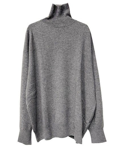 pullover long sleeves high neck