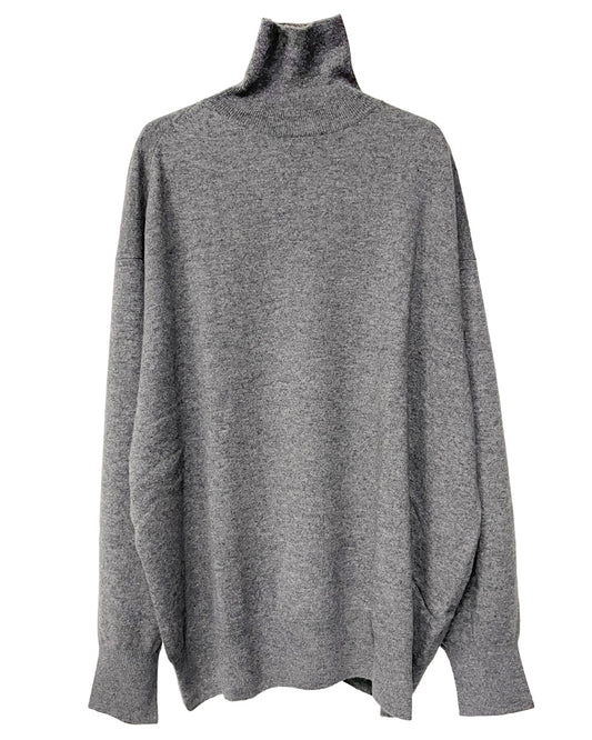 pullover long sleeves high neck