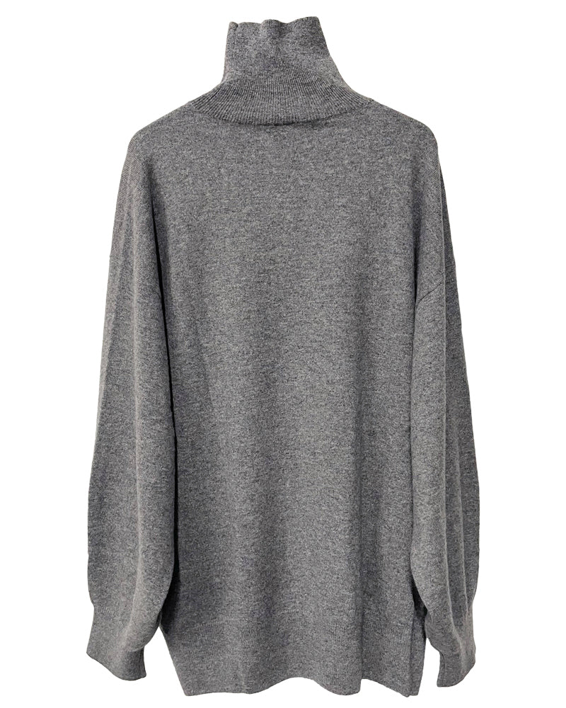 pullover long sleeves high neck