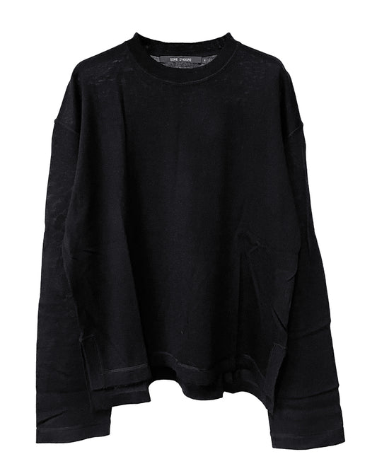 pullover c-neck long sleeves